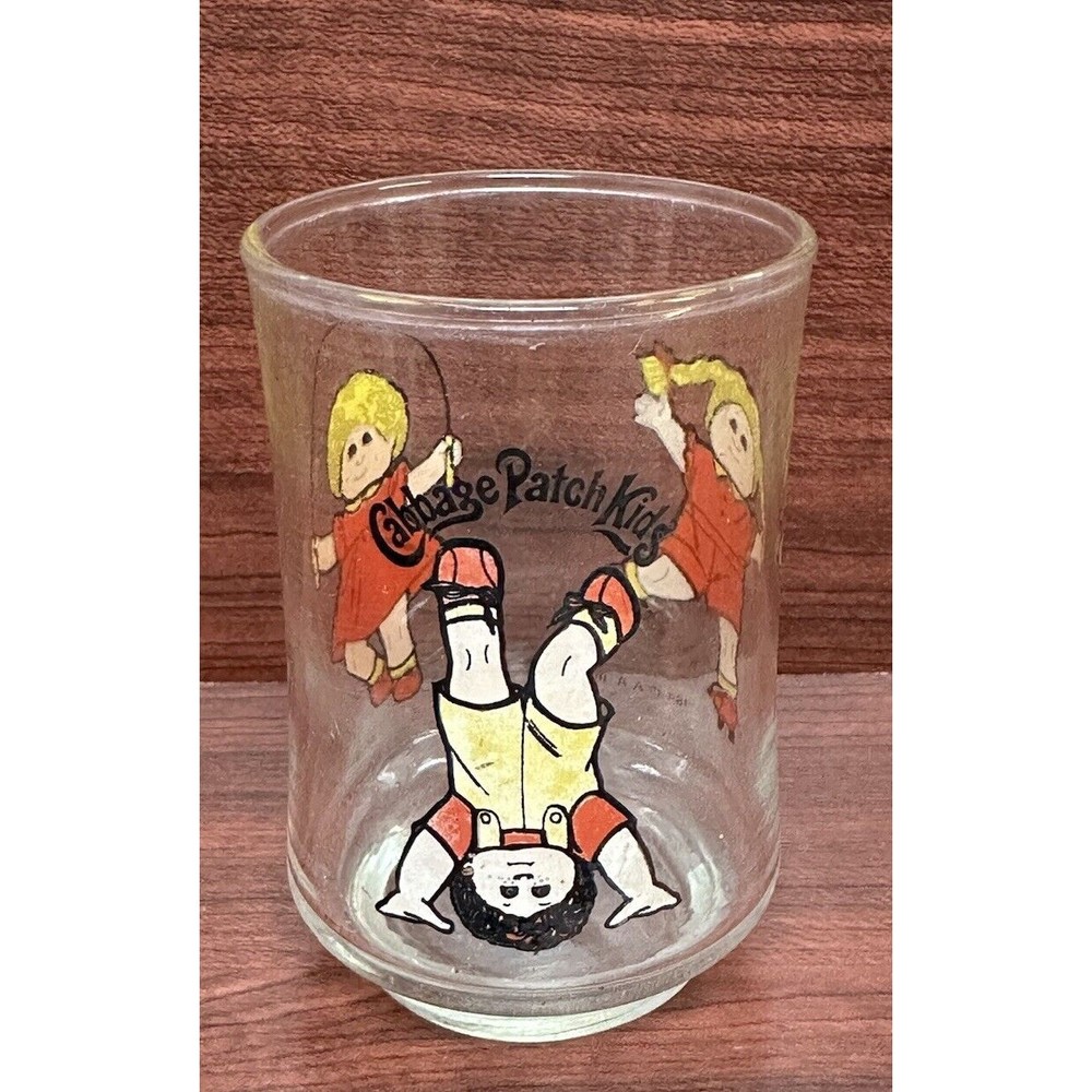 Cabbage Patch Kids 6oz Glass 1984